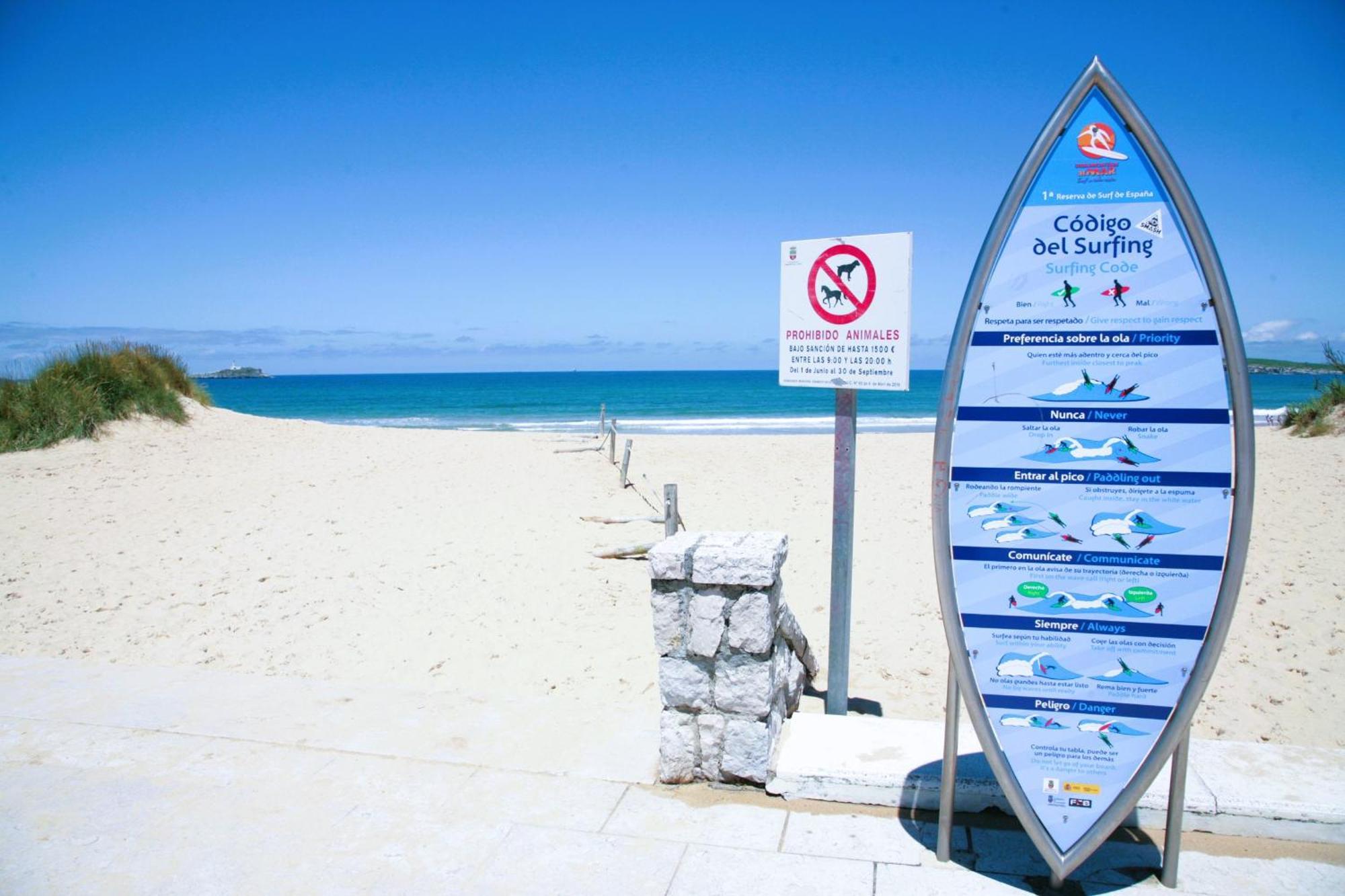 Apartamento Somo completo 200m de la playa para 5 personas maximo Bagian luar foto