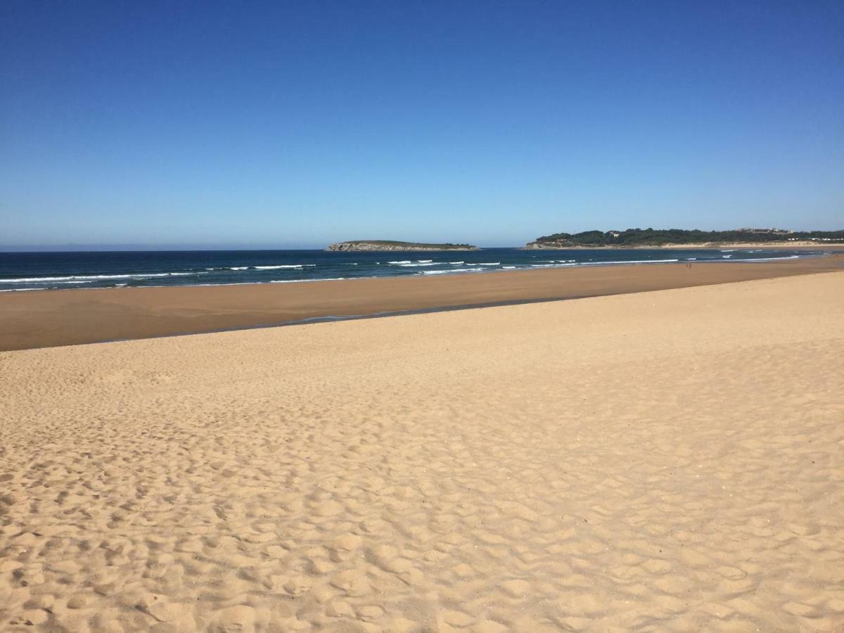 Apartamento Somo completo 200m de la playa para 5 personas maximo Bagian luar foto